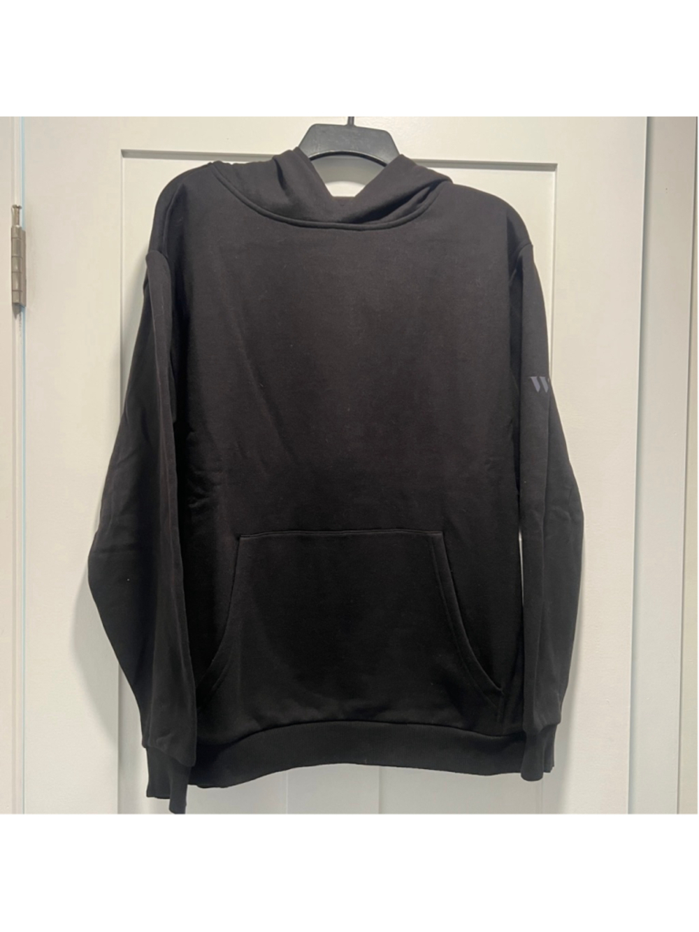 Wear It To Heart Black Driver Relaxed Hoodie - Size Men’s M or Woman’s L